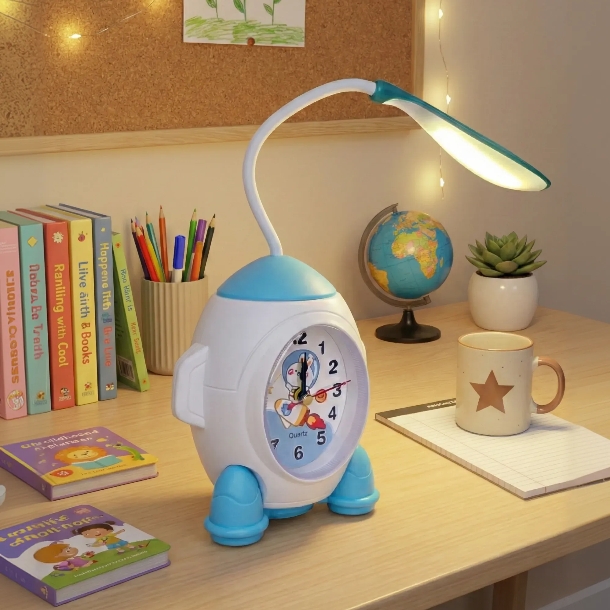 Rocket Watch Lamp