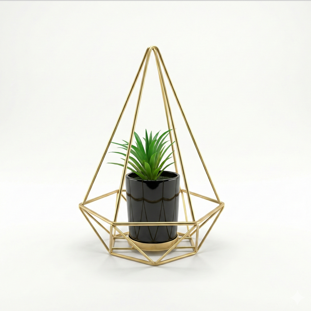 Geometric Diamond Planter