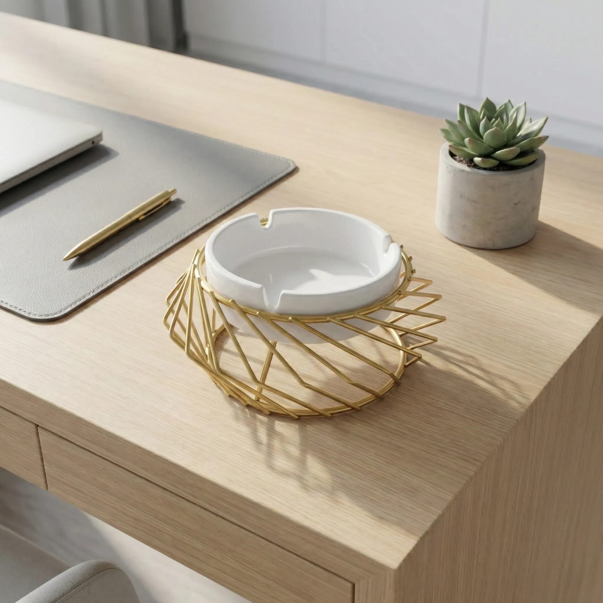 Swirl Ceramic Ashtray