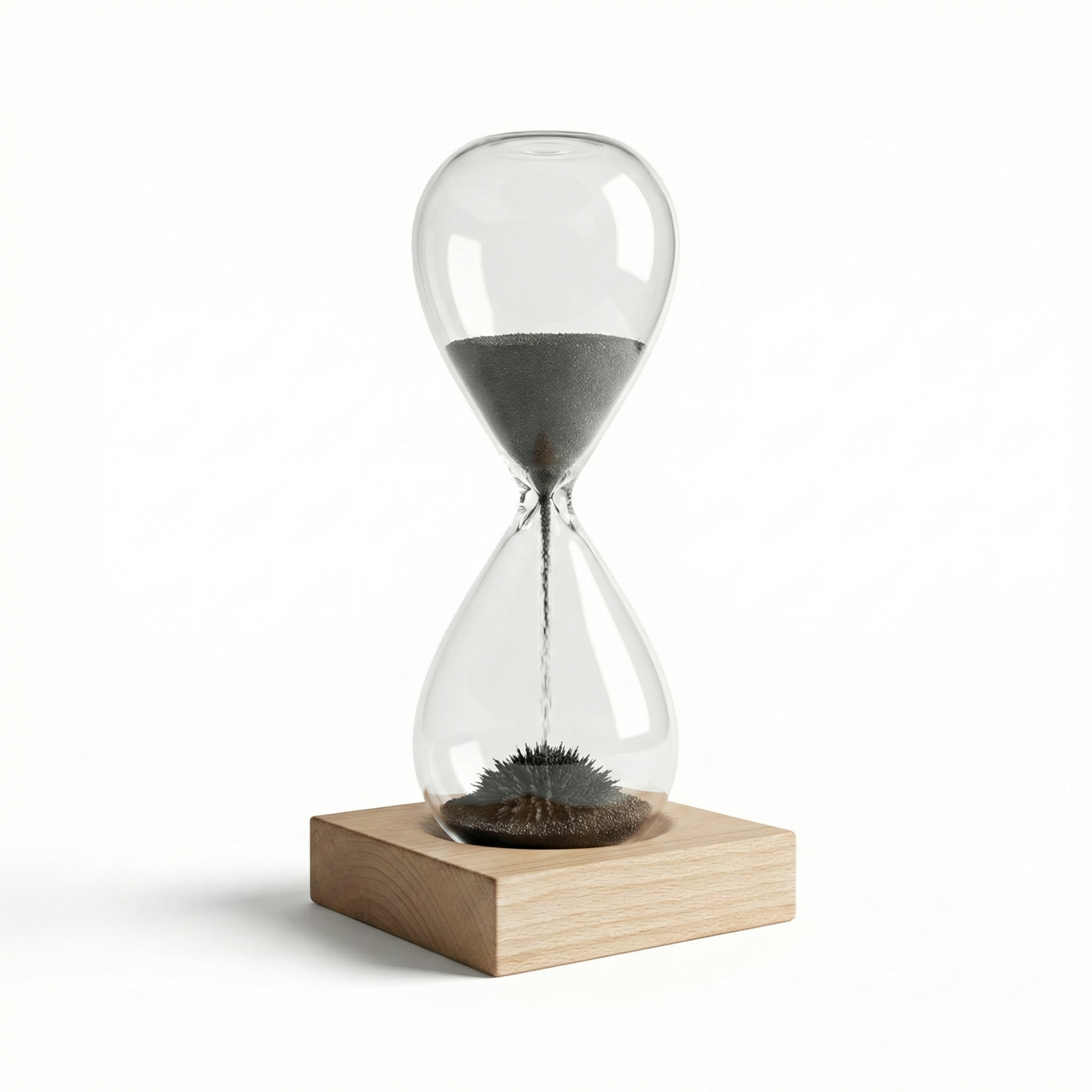 Magnetic Sand Hourglass