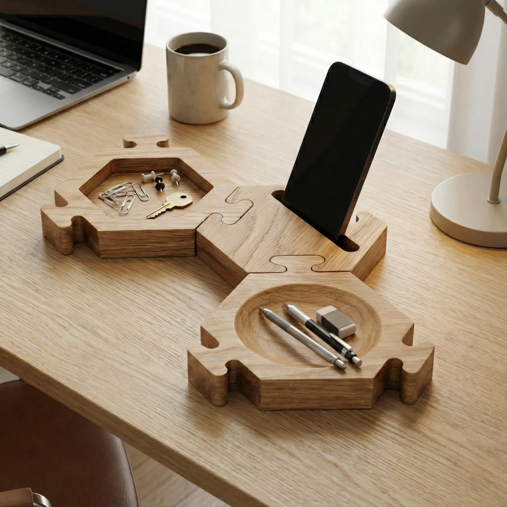 Puzzle Desk Station