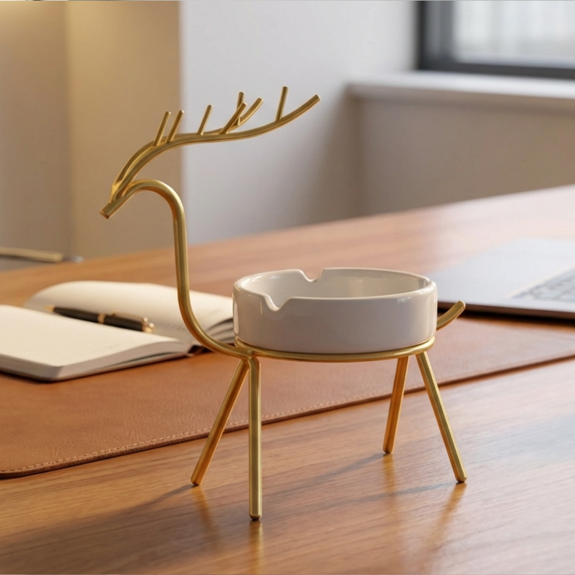 Deer Ceramic Ashtray
