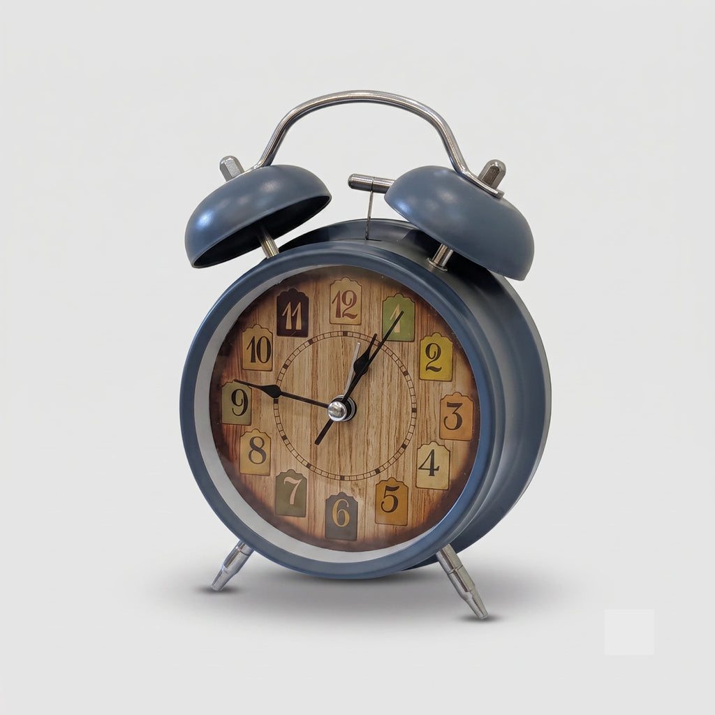 Classic Twin-Bell Alarm Clock