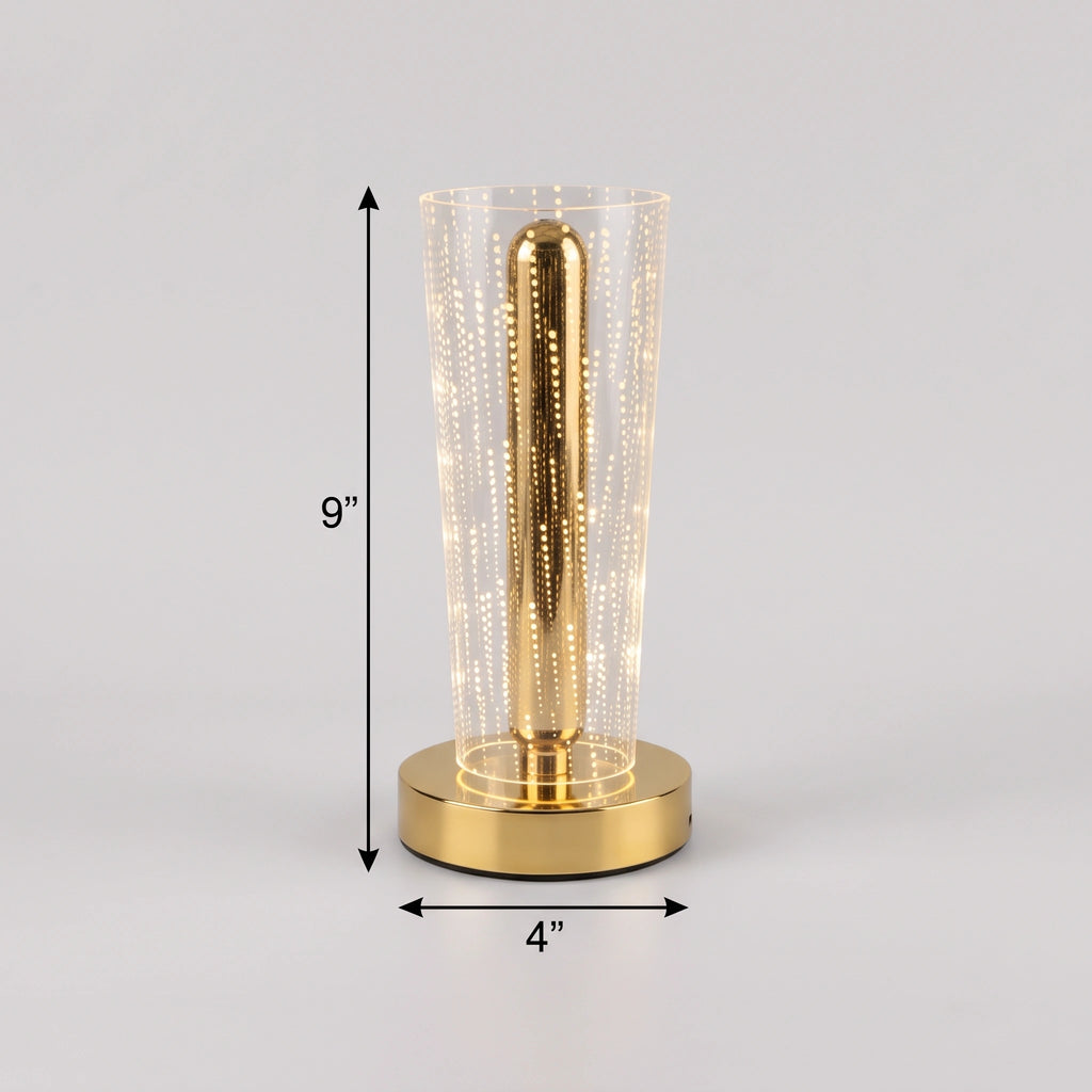 Star Drop Crystal Lamp