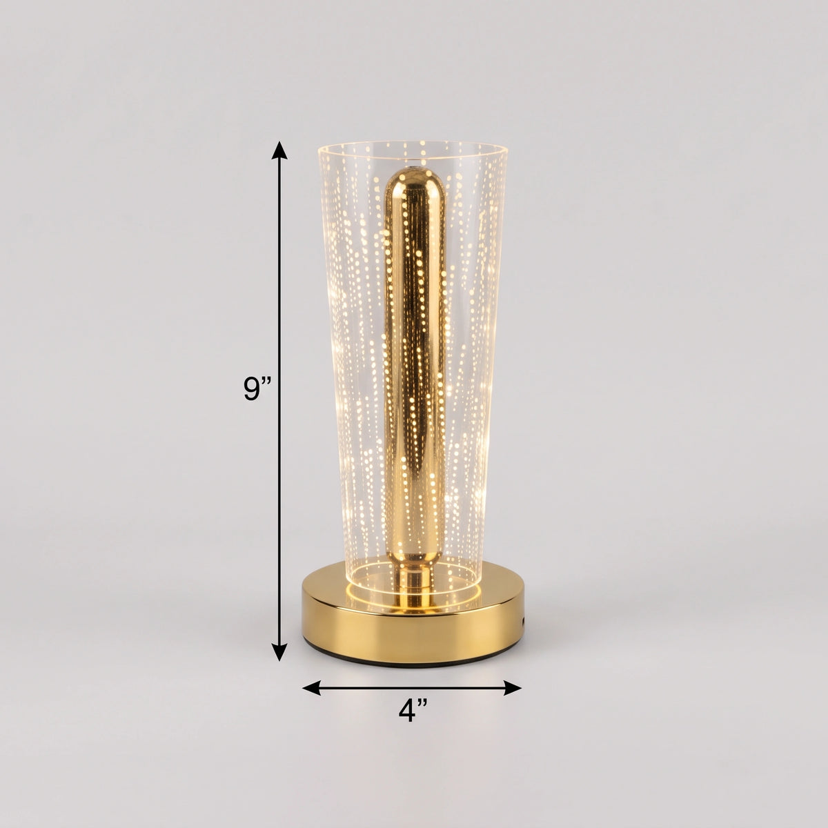 Star Drop Crystal Lamp