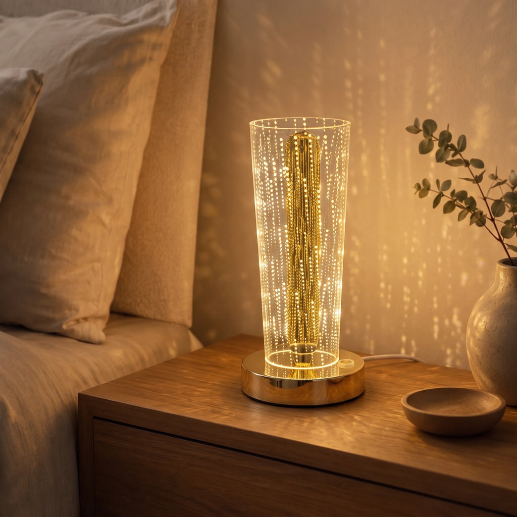 Star Drop Crystal Lamp