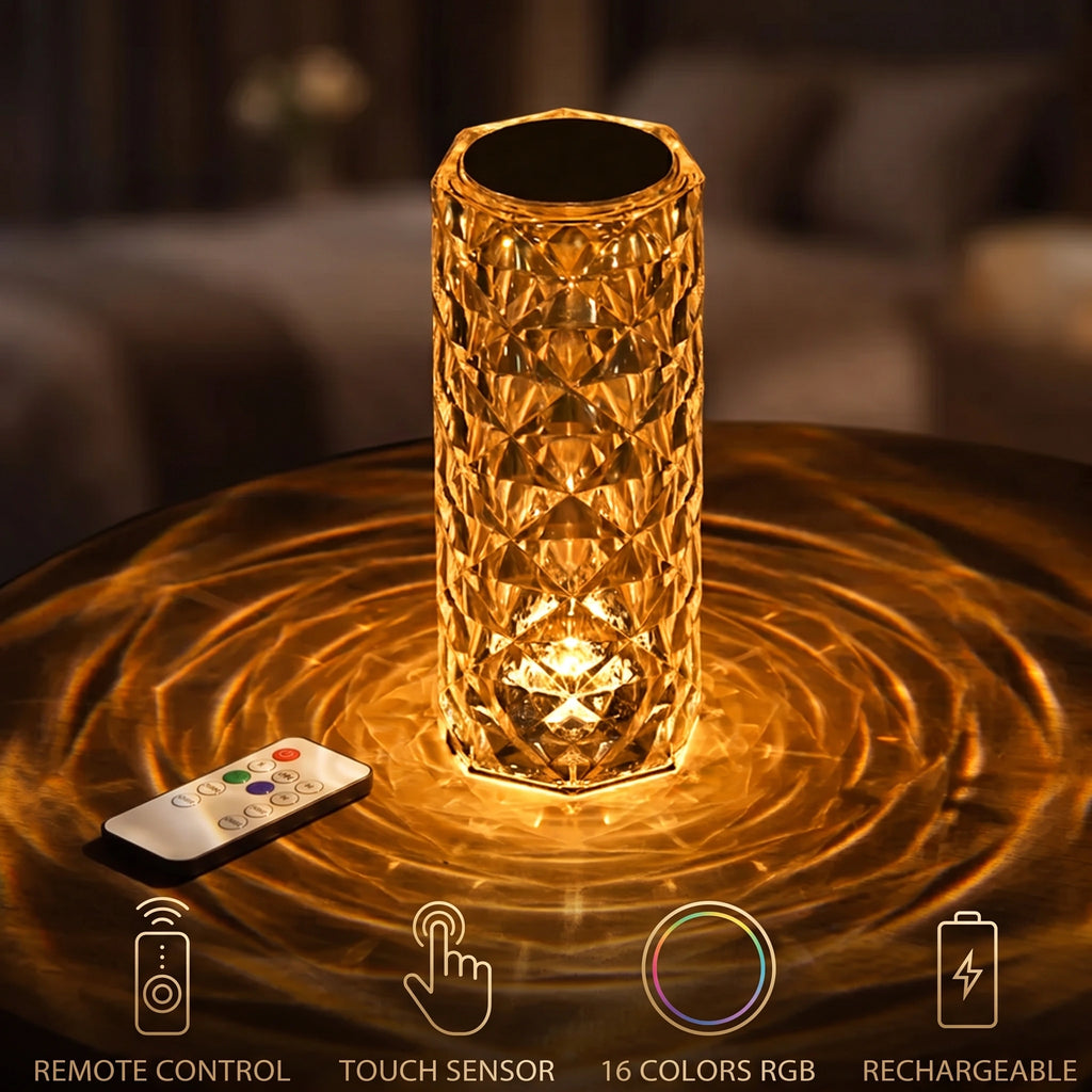 Diamond Crystal Lamp RGB